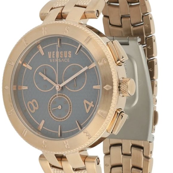 Versace Versus 44mm Gold Watch
